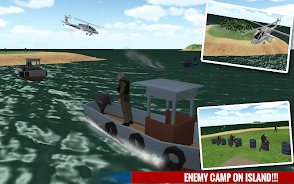 Police Boat Shooting Games 3D应用截图第2张