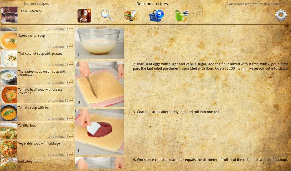 Delicious Recipes Captura de tela 4