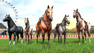 Rival Horse Racing Horse Games Скриншот 1