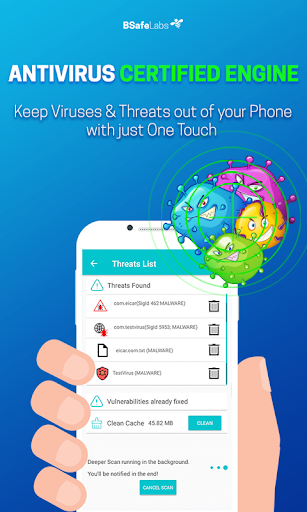 Antivirus Cleaner BSafe VPN Capture d'écran 2