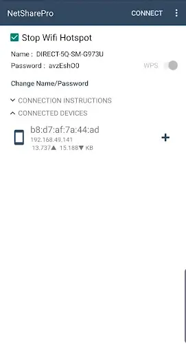 NetShare - no-root-tethering Скриншот 1