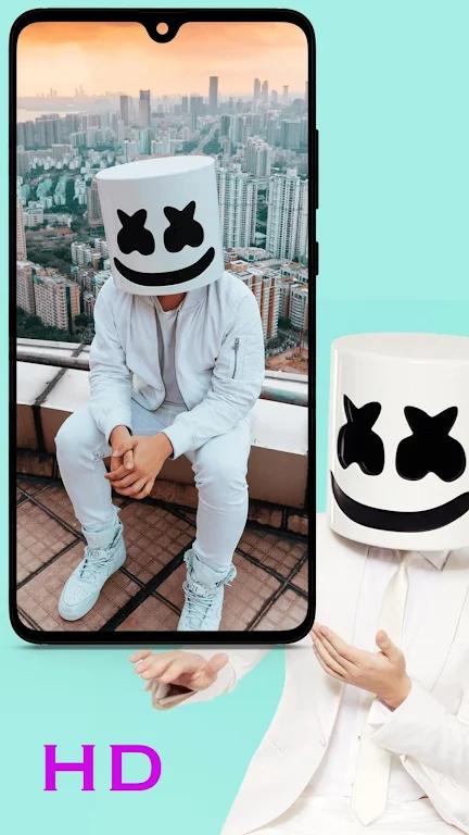 Marshmello Wallpaper Скриншот 3