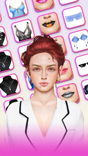 Makeover Stylist: Makeup Game Capture d'écran 3