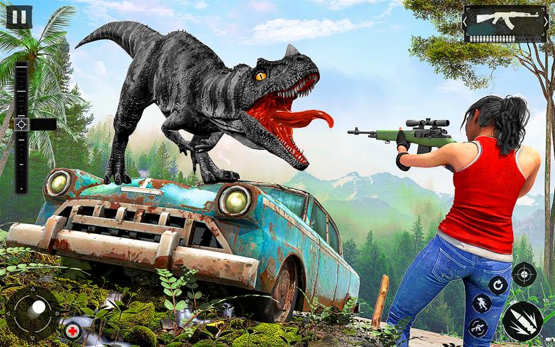 Dino Hunter 3D Hunting Games Скриншот 4