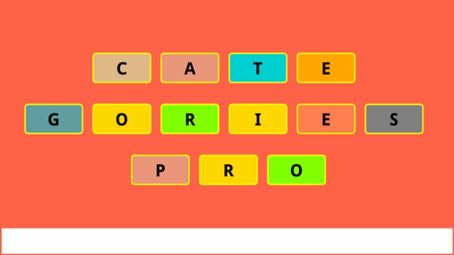 CATEGORIES PRO स्क्रीनशॉट 1