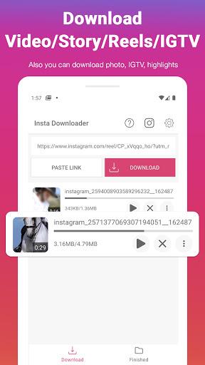 Video Downloader For Insta - IG Stories, Reels应用截图第1张