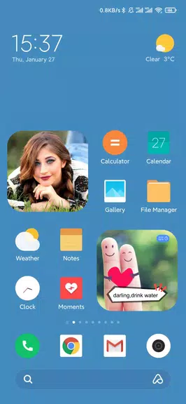 Moments Widget Screenshot 2