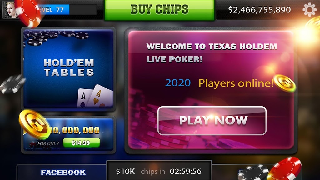 Spark Poker - Live Texas Holdem Casino Скриншот 2