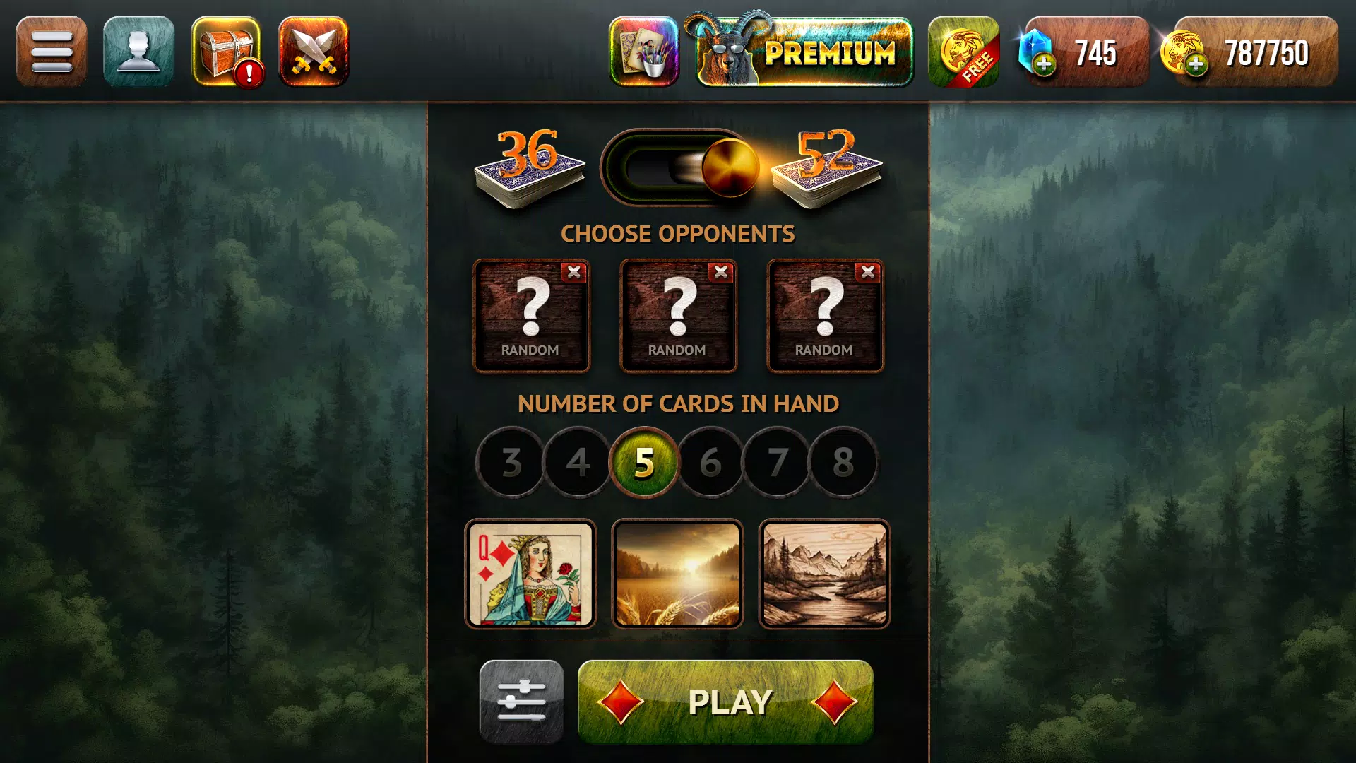 Crazy Eights HD Captura de pantalla 3