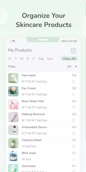 Skincare Diary  - 스킨 케어 루틴 스크린샷 4