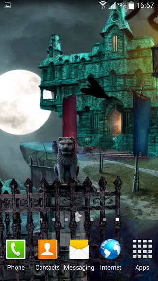 Halloween Live Wallpaper Captura de pantalla 3