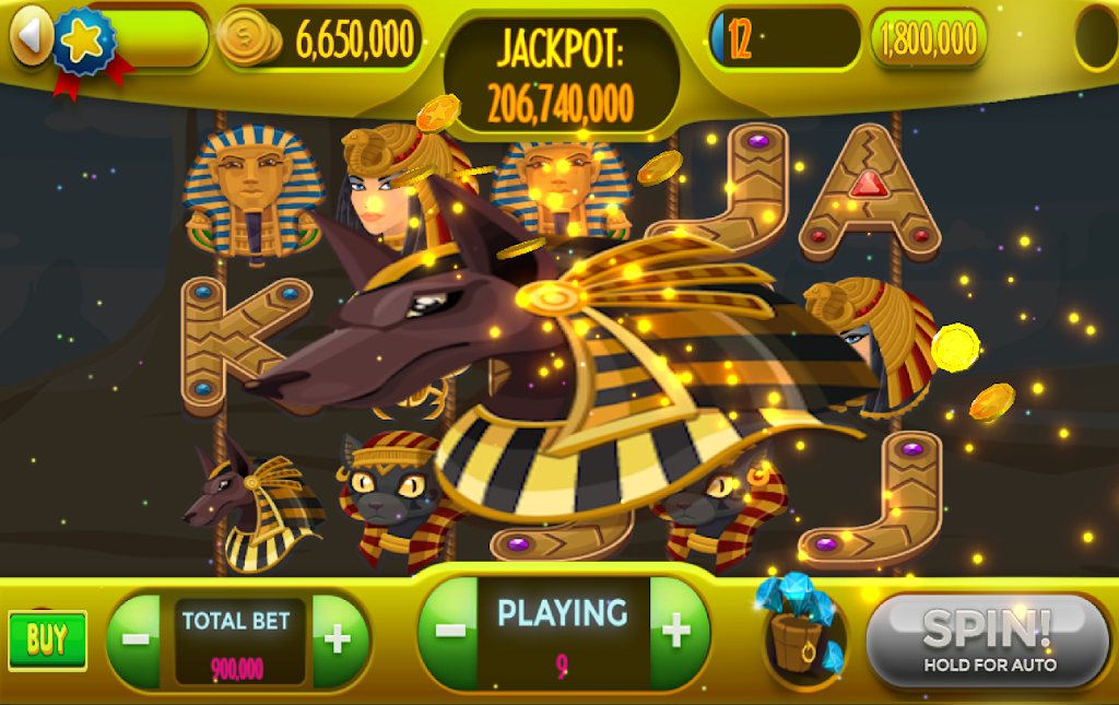 Egyptian Treasures Free Casino Slots スクリーンショット 2