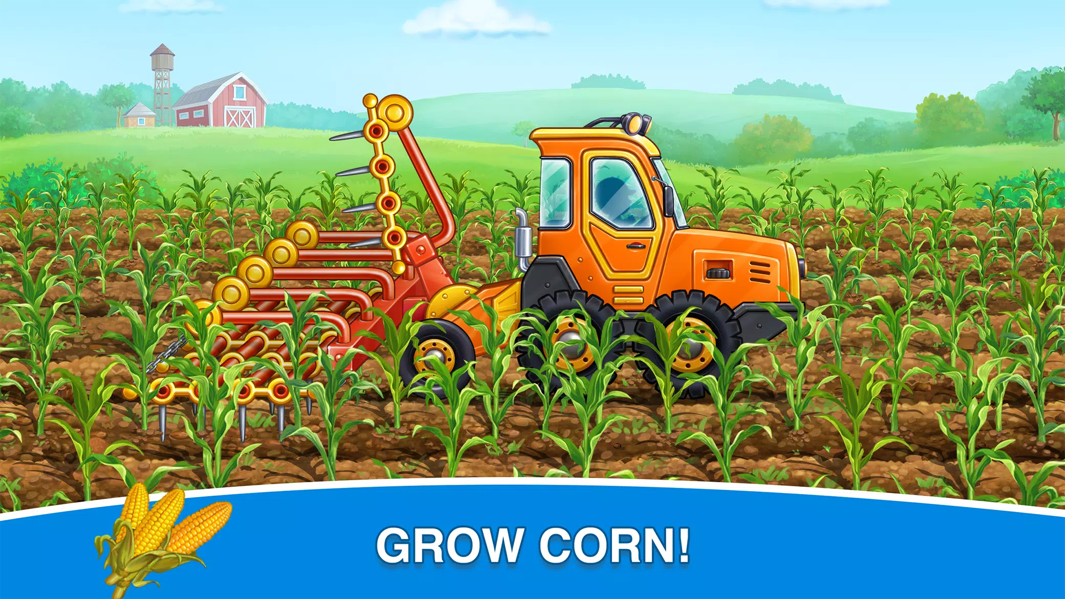 Corn Harvest Baby Farming Game Скриншот 3