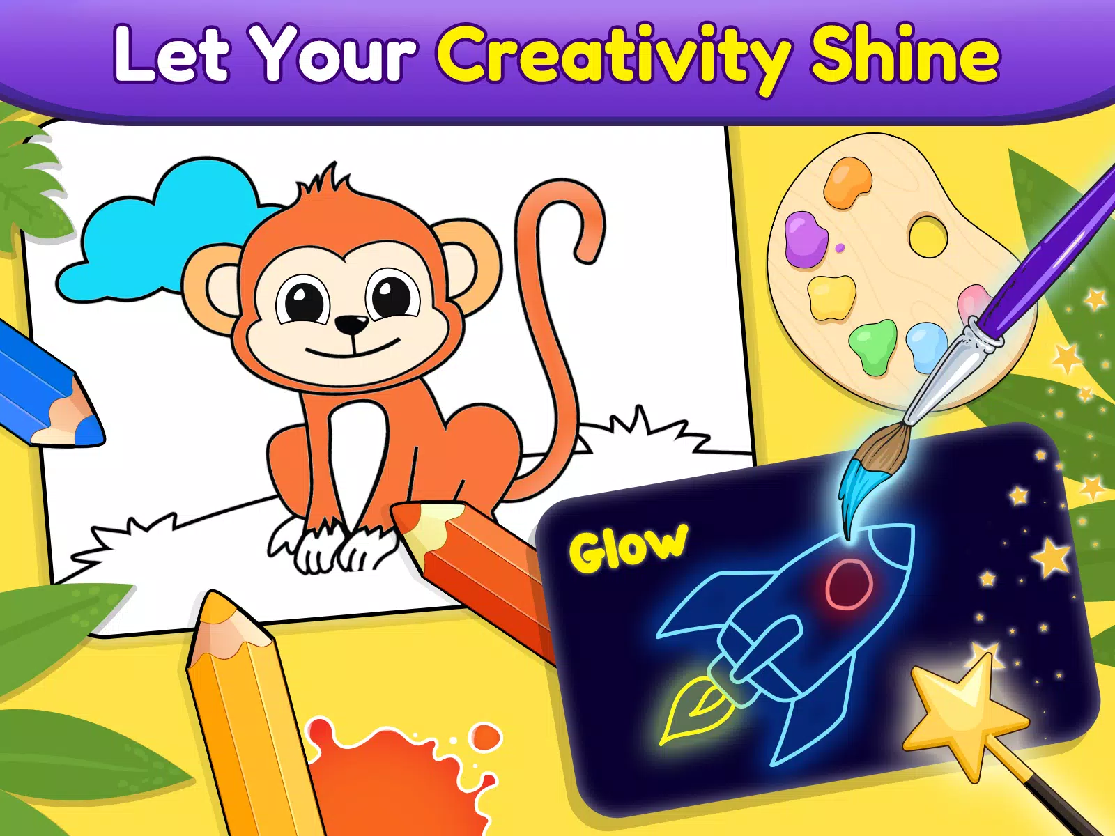 Coloring games for kids: 2-5 y Captura de tela 3