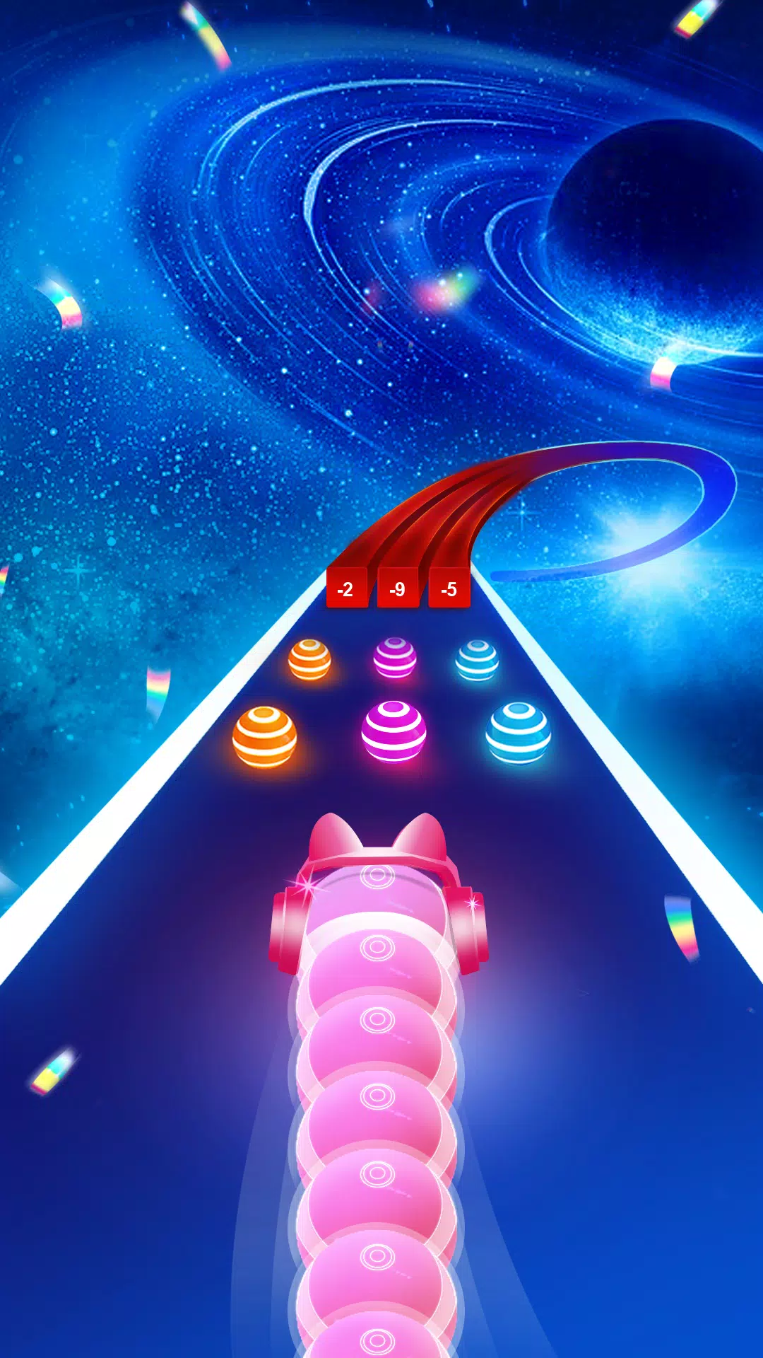 Dancing Snake: Colorful Balls 스크린샷 2