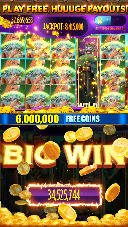 Chinese Opera Dynasty Free Vegas Slot Machine Capture d’écran 2