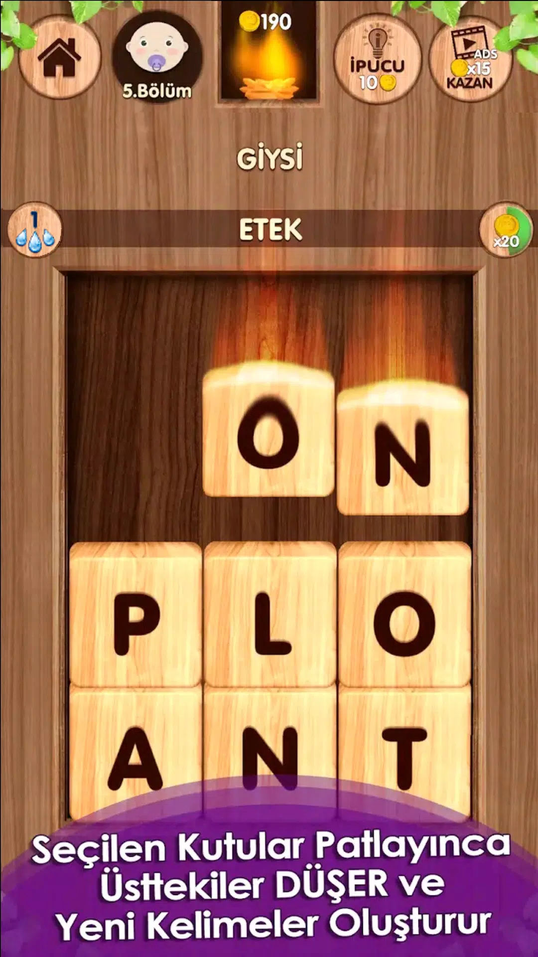 Düşen! Kelime Oyunu Captura de tela 2