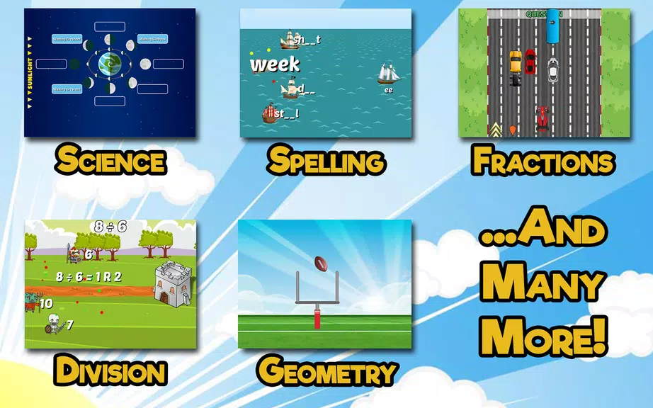 Fourth Grade Learning Games स्क्रीनशॉट 2