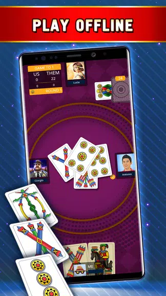 Briscola Offline - Card Game स्क्रीनशॉट 4