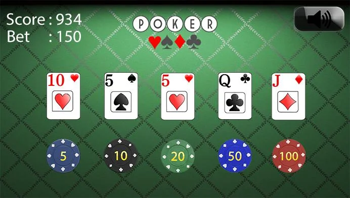 blackjack and poker स्क्रीनशॉट 2
