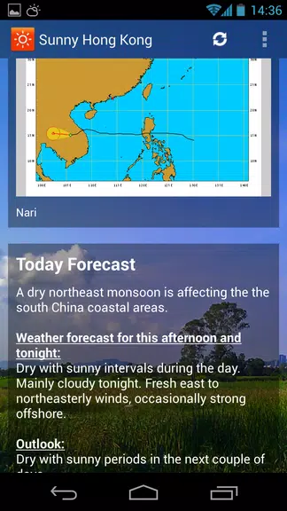 Sunny HK -Weather&Clock Widget應用截圖第2張