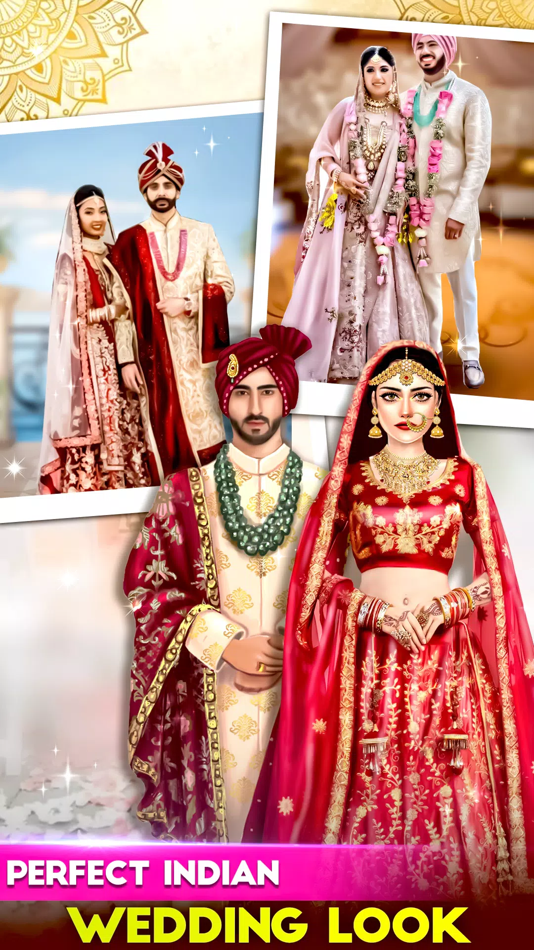 Fashion Makeover Wedding Games Скриншот 1