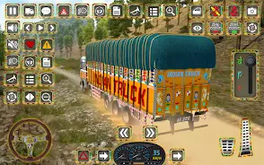 Indian Truck Offroad Cargo 3D Capture d’écran 4