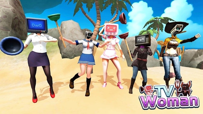 Woman Warrior - Monster Battle Скриншот 1