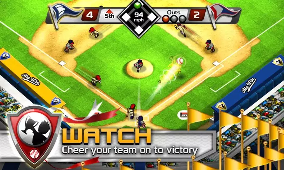 BIG WIN Baseball Captura de tela 2