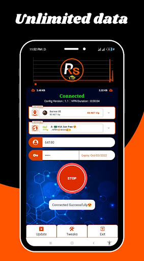 RS VIP VPN स्क्रीनशॉट 3