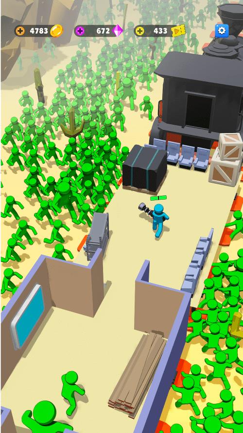 Train Defense: Zombie Survival Screenshot 3