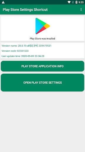 Play Store Settings Shortcut應用截圖第1張