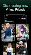 MeetAI: Chat with AI Friends Скриншот 2