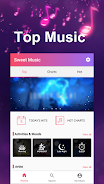 Sweet Music-Music, Video, Albu Скриншот 3