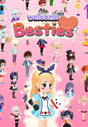 Besties - Make friend & Avatar Captura de tela 1