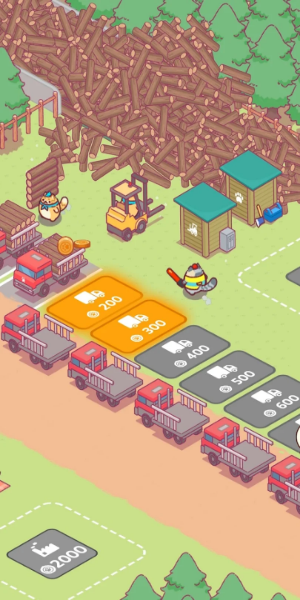 Lumbercat: Adorable Idle Tycoon應用截圖第2張
