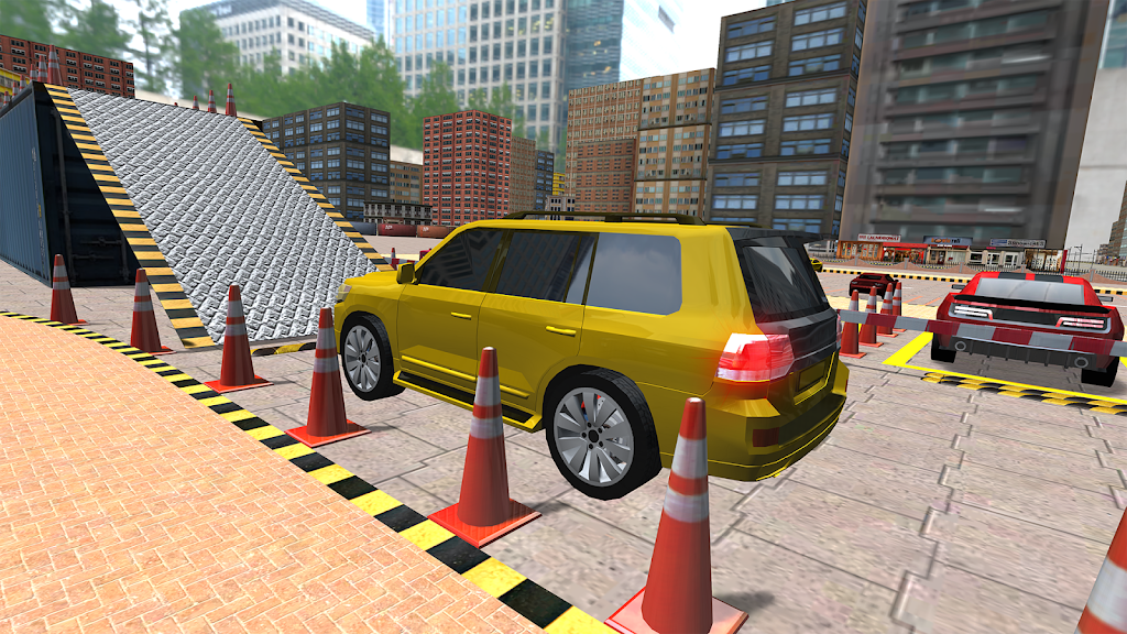 Prado Car Parking Driving Game Captura de tela 4