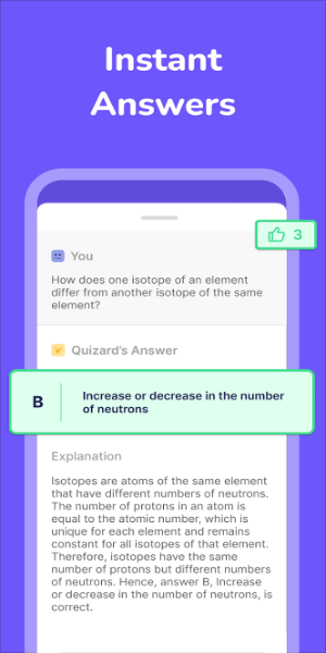 Quizard AI - Scan and Solve Mod Apk Скриншот 2