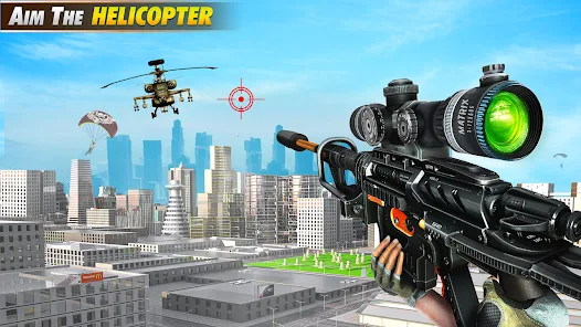 Sniper Shooting Mission : Eliminate City Criminals 스크린샷 3