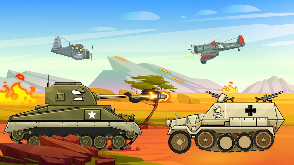 Merge Tanks: Combat war Stars Скриншот 3