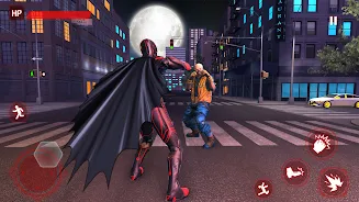 Bat Hero Spider Superhero Game Captura de pantalla 1