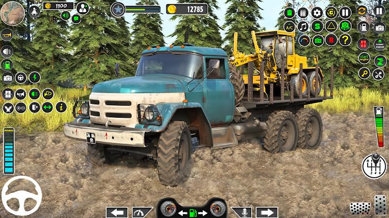 Snow Mud Truck Runner Offroad Скриншот 3