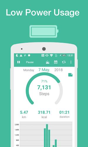 Pedometer - Step Counter Maipo应用截图第4张