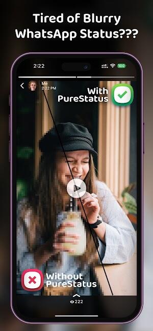 Pure Status Capture d’écran 1