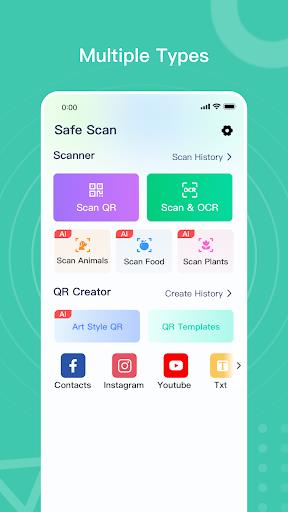 Safe QR OCR AI Scanner Creator Screenshot 2