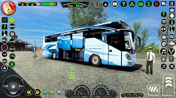 Coach Drive Simulator Bus Game Captura de tela 2