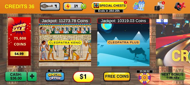 Cleopatra Keno with Keno Games应用截图第4张