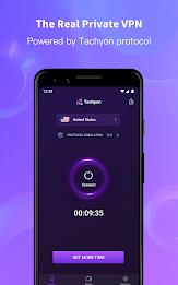 Tachyon VPN - Private Proxy Captura de pantalla 1