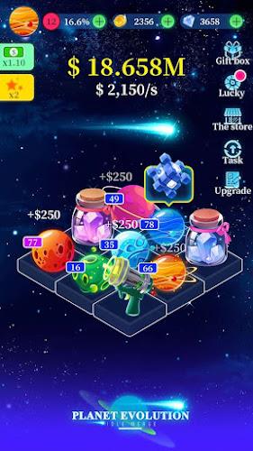 Planet evolution:idle merge应用截图第1张