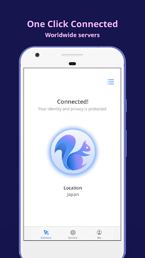 SquirrelVPN スクリーンショット 1